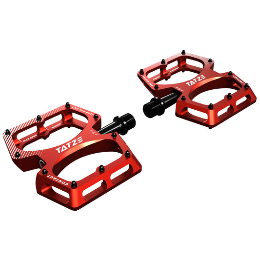 Tatze Contact Junior Platform Pedals - Red