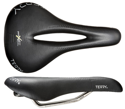 Terry Butterfly Century Saddle - Titanium Black Womens