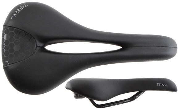 Terry Fly Chromoly Saddle - Chromoly Black Mens