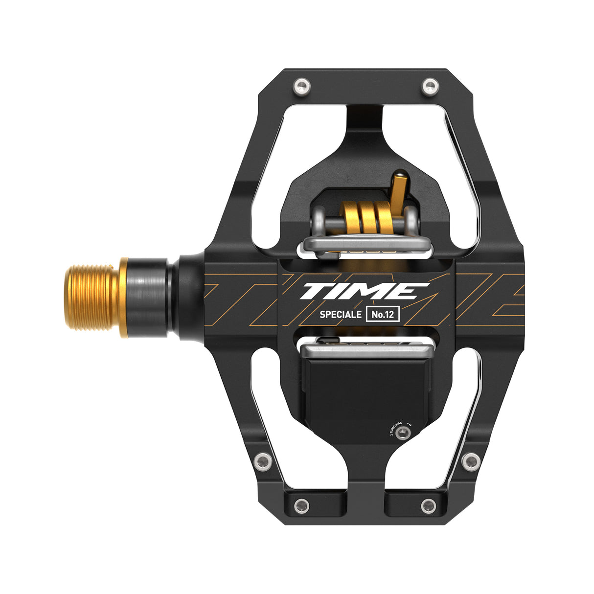 Speciale 12 LG ATAC Pedals Alum/Ti, Black/Gold