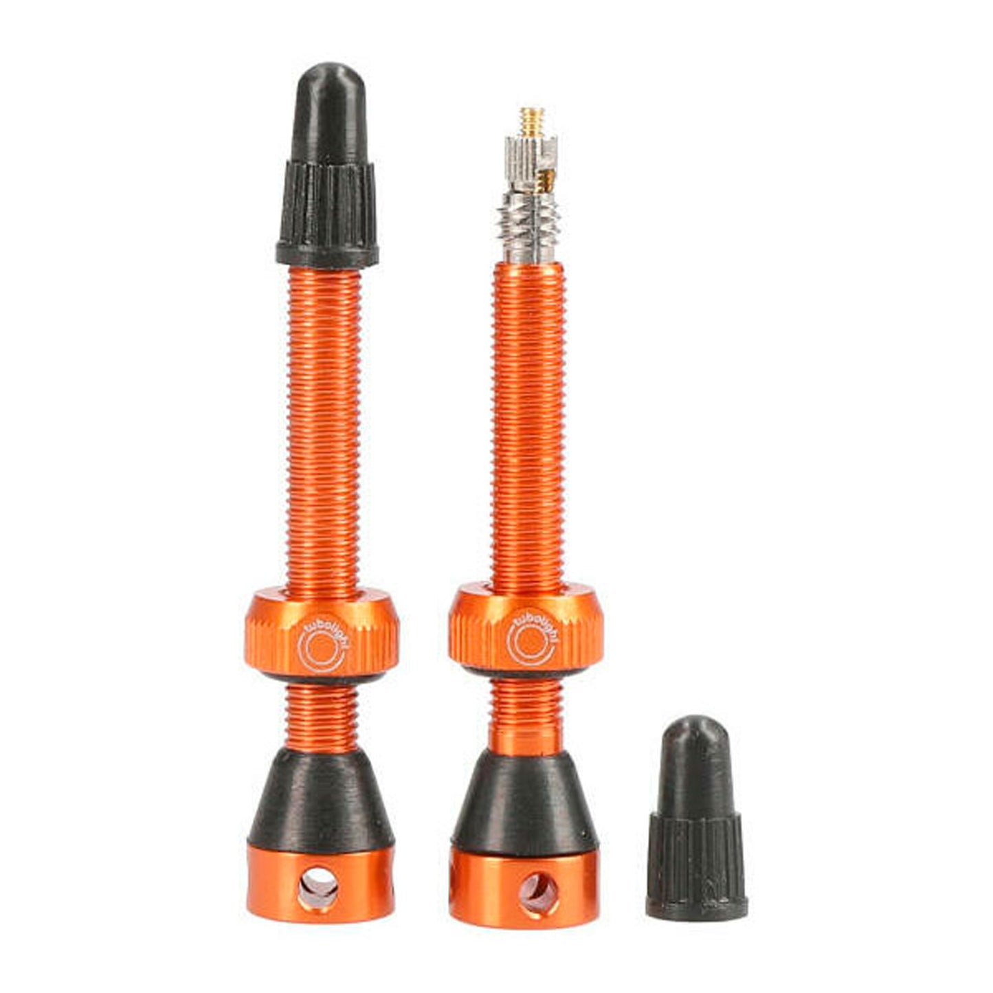 Tubolight Air Valve 50mm Orange Pair