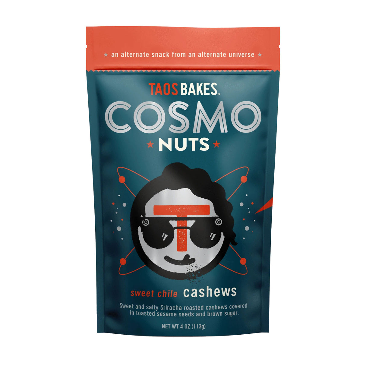 Cosmo Nuts, Sweet Chile Cashews, 4oz