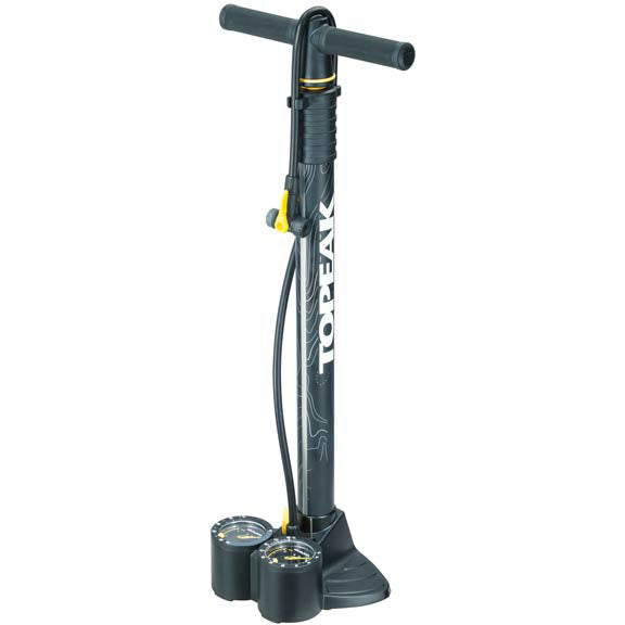 JoeBlow Dualie Floor Pump with Gauge
