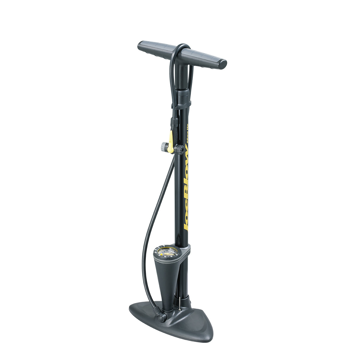 JoeBlow Max HP Floor Pump with Gauge, Black