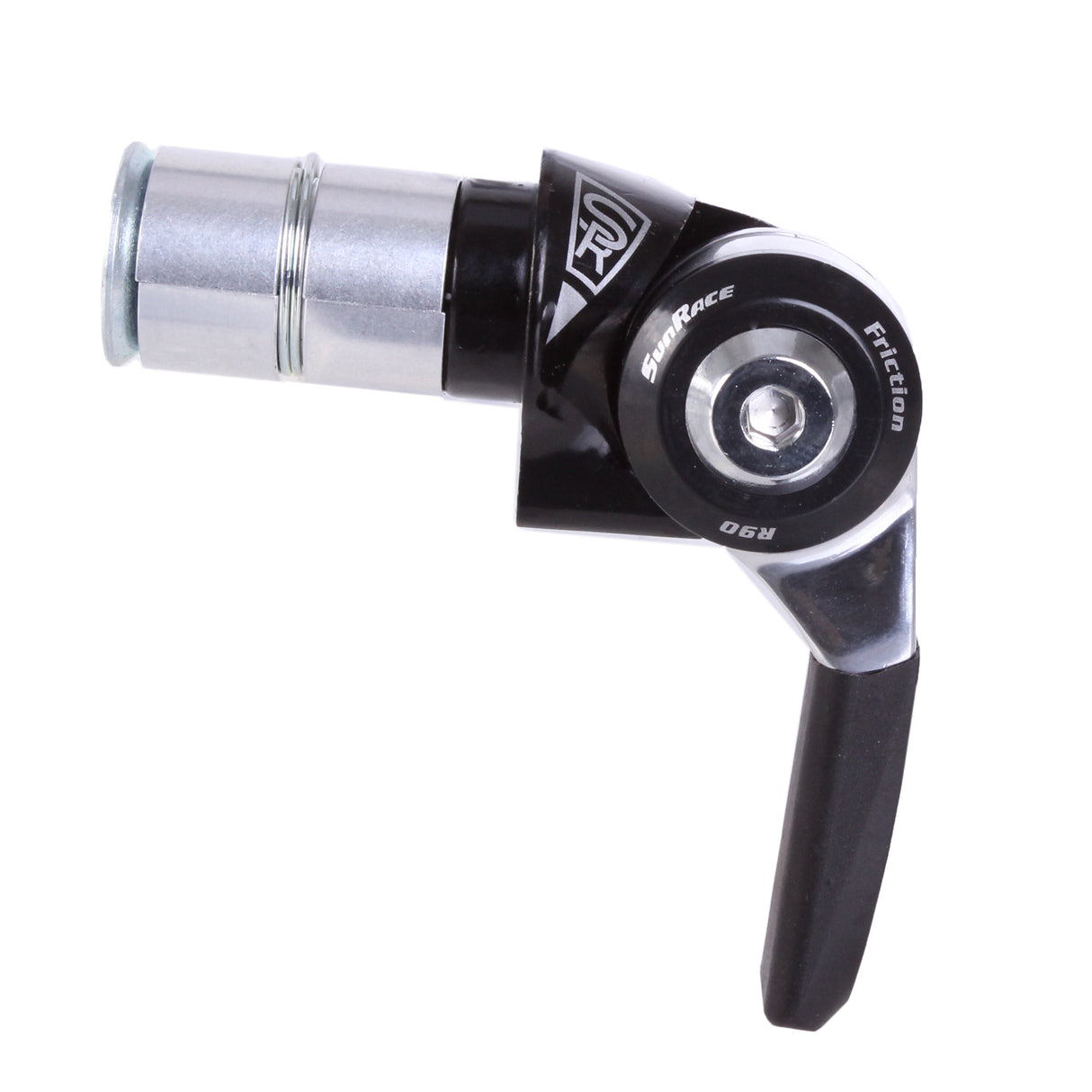 SLR96 Friction Bar End Shifter, Left - Black/Silver