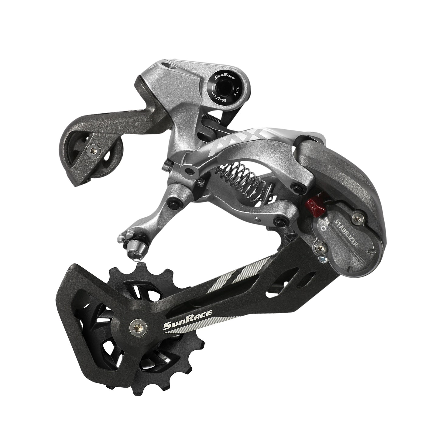 Sunrace RDMX60 MD 10/11/12sp Rear Derailleur Black