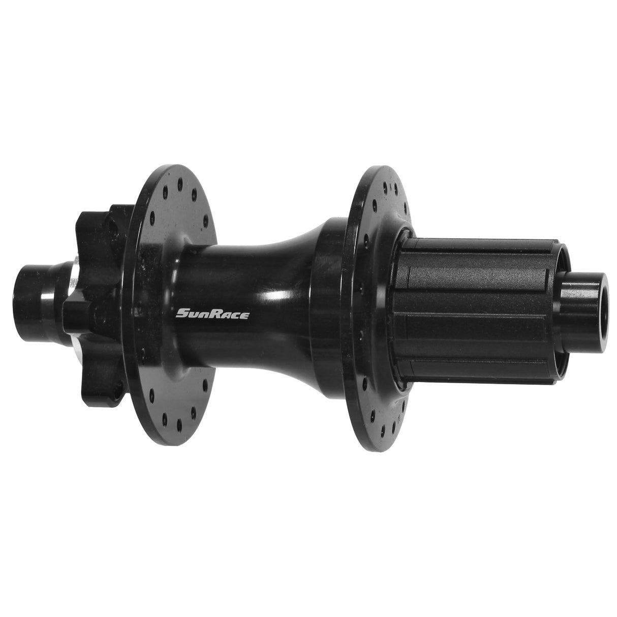 MX82 6B Disc (HG) Rear Hub, Black NLS