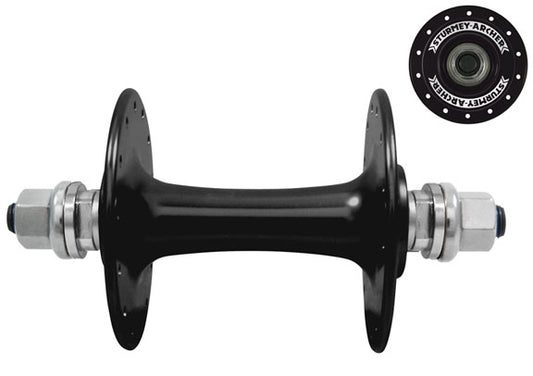 Sturmey Archer Track Front Hub 32h - Black Anodized