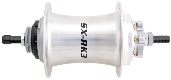 SX-RK3 3-Sp 170mm Disc Hub, 36h - Silver