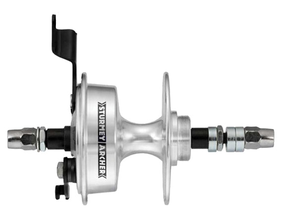 X-RD Singlespeed Drum Brake Hub, 36h Silver