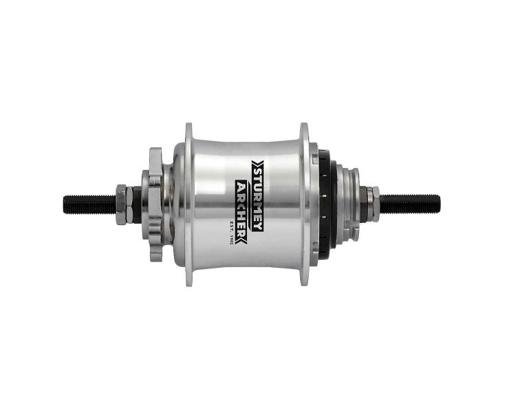RS-RK3 3-Sp Disc Hub, 36h - Silver