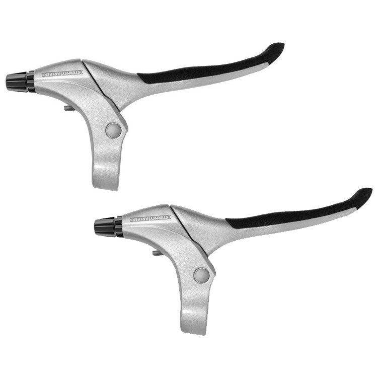 BLS92 Brake Lever, Silver - Right/Left Set