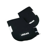 Urban Cycling Handlebar Mitts for Mountain / Commuter Bike, Flat Handlebar Pogie Winter Thermal MTB Mittens, Black