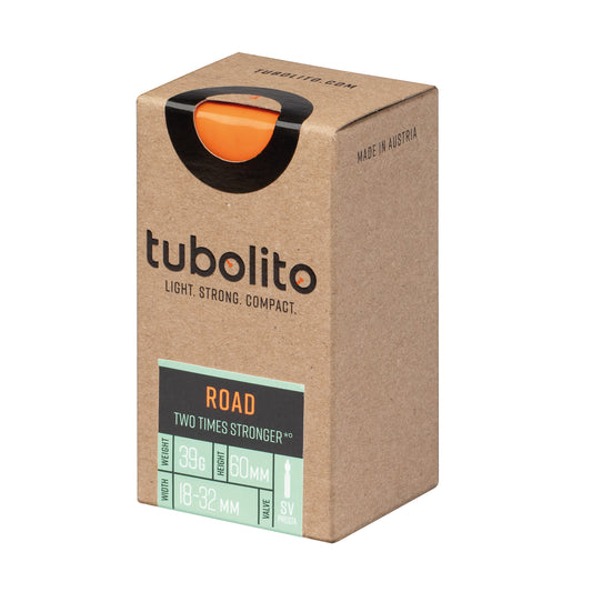 Tubolito Tubo Road Tube - 700 x 18-32mm 60mm Presta Valve Orange