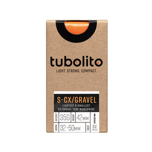 Tubolito S-Tubo CX/Gravel All Tube - 700 x 32-50mm 42mm Presta Valve Black