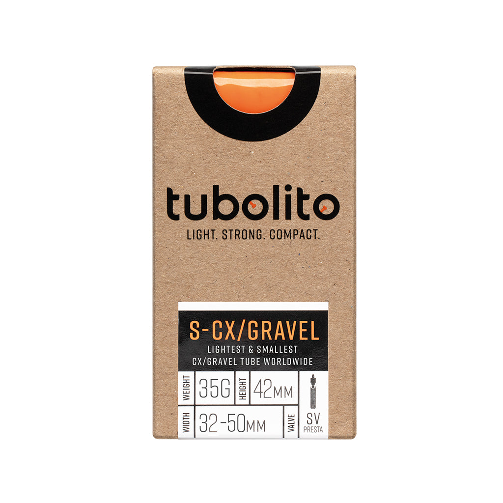 Tubolito S-Tubo CX/Gravel All Tube - 700 x 32-50mm 42mm Presta Valve Orange