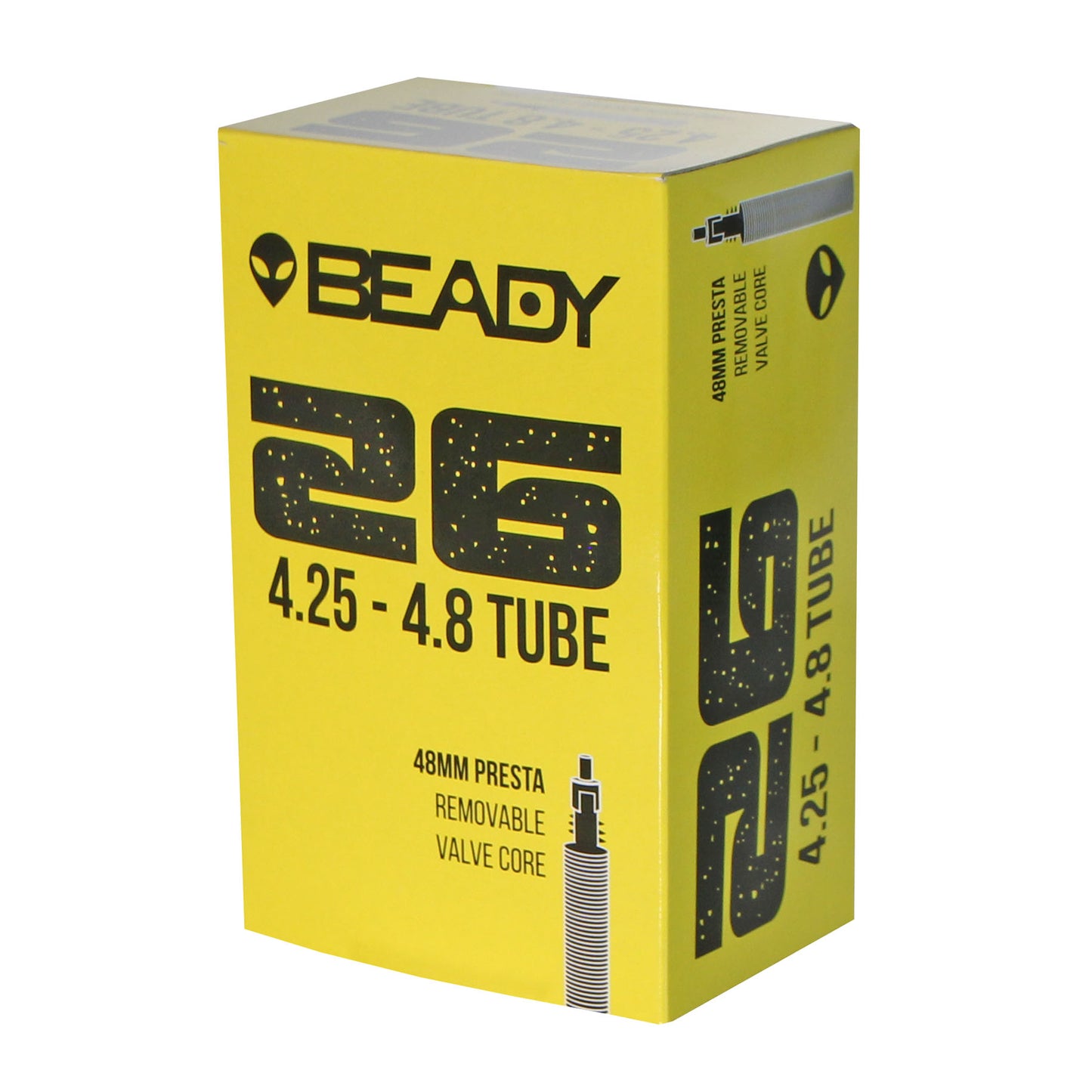 Beady Butyl Tube 26x4.25-4.8" PV 48mm