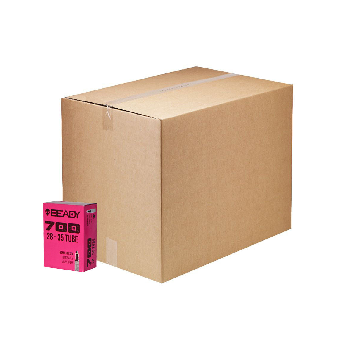 Butyl Tube, 700x28-35, PV 60mm, 50/Count