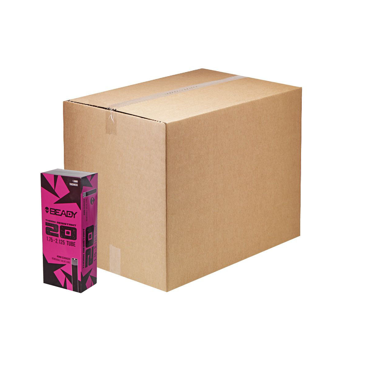 Thorn Resistant Tube, 20x1.75-2.125" SV 40mm 20/count