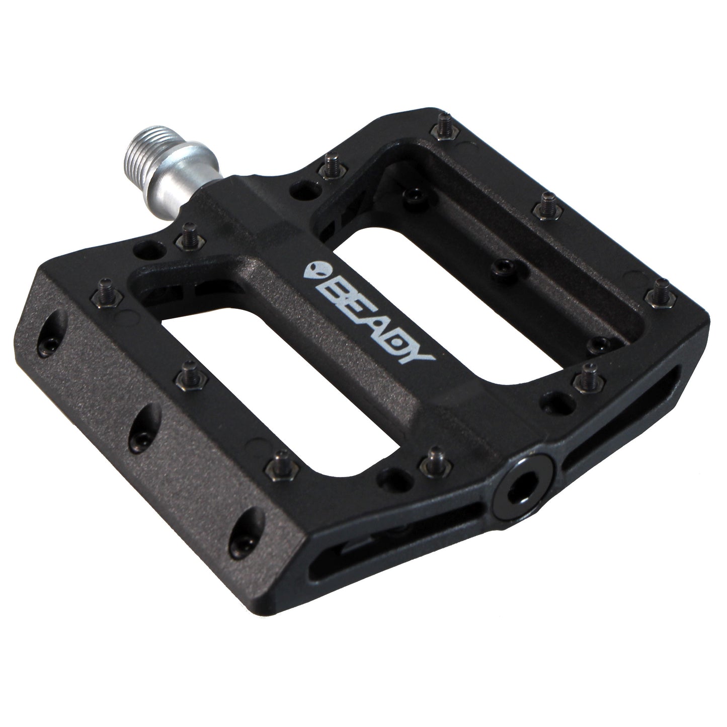 Beady Phaser Composite Platform Pedals Black