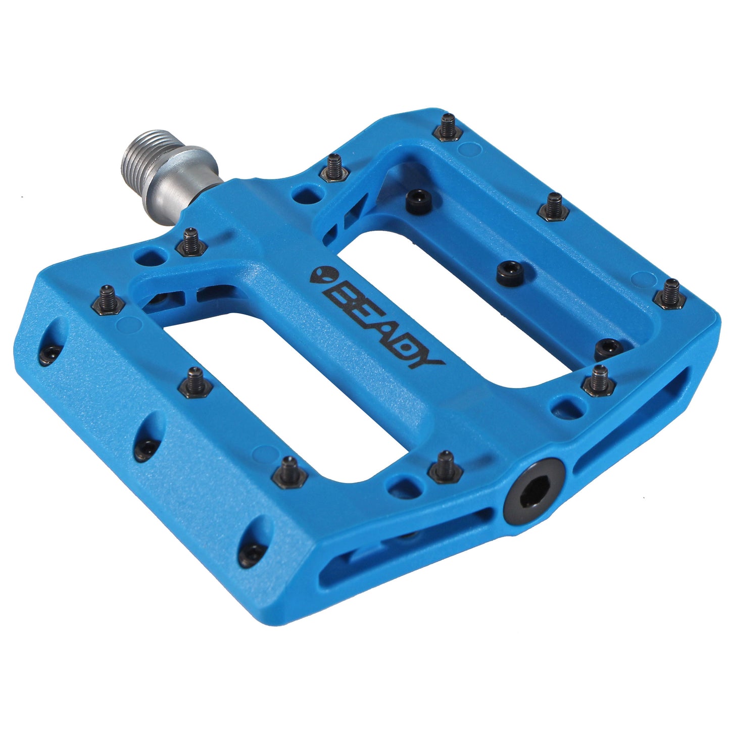 Beady Phaser Composite Platform Pedals Blue