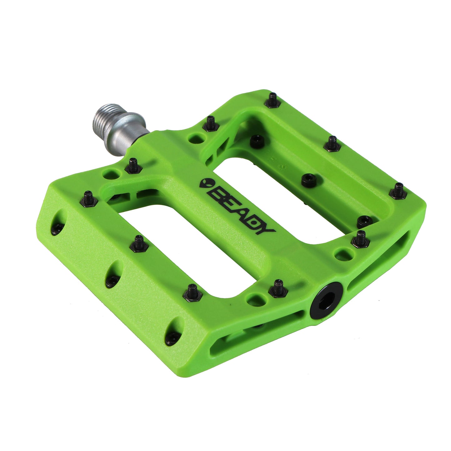 Beady Phaser Composite Platform Pedals Green