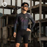 【VNS】 ROCKBROS Clear Sky Men's Cycling Jersey Long Sleeves Top Clothes