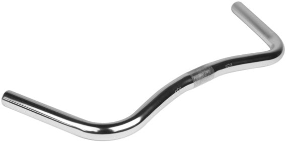 Velo Orange Porteur Handlebar: 22.2 Silver