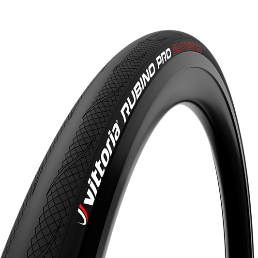 Vittoria Rubino Pro IV Tire - 700 x 25 Tubeless Folding Black 3C G2.0