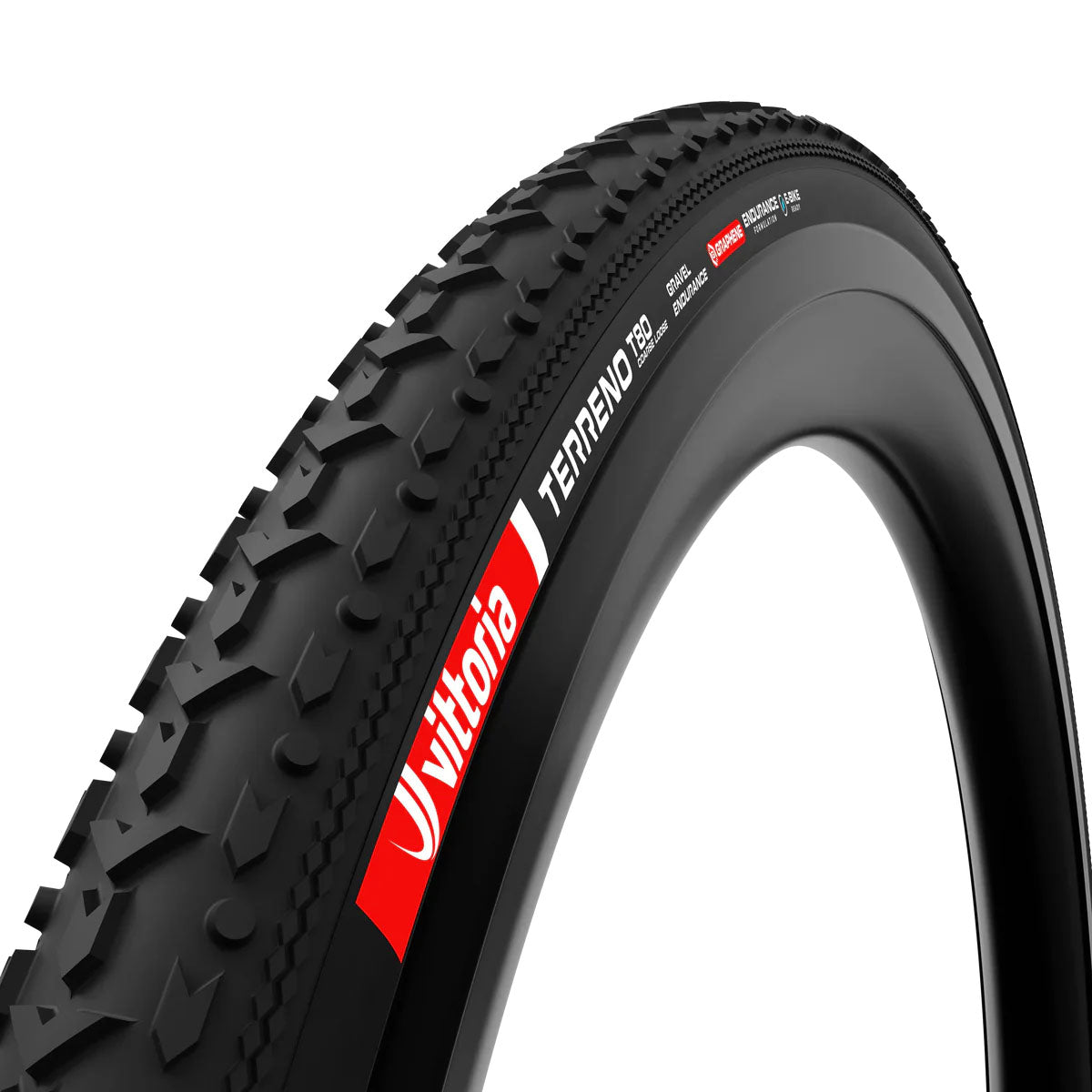 Terreno T80 Coarse Loose G2.0 Tire, TLR, 700x37, Black