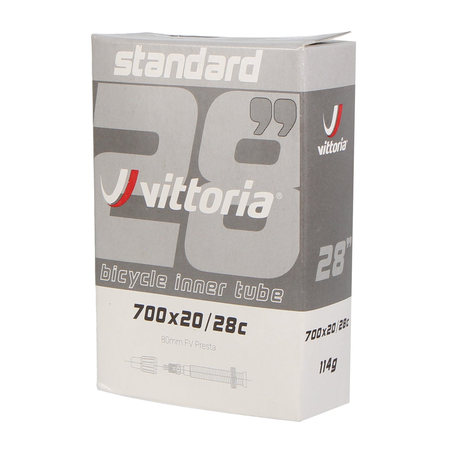 Vittoria Standard Tube 700x20-28 PV 80mm