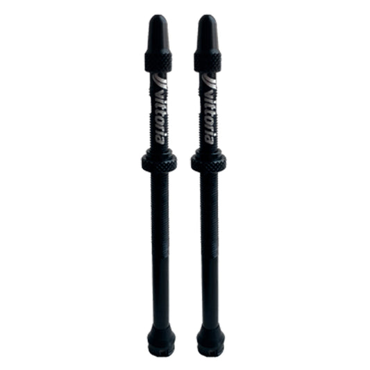 Vittoria Multiway Tubeless Valve Alloy Black 100mm (Pair)