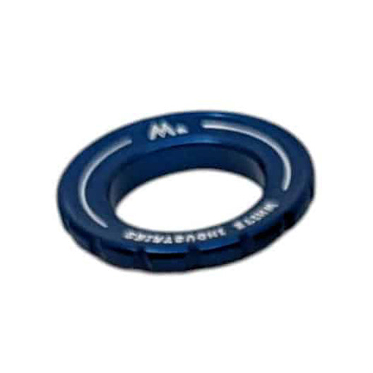 CenterLock Lockring, External, Blue, Each