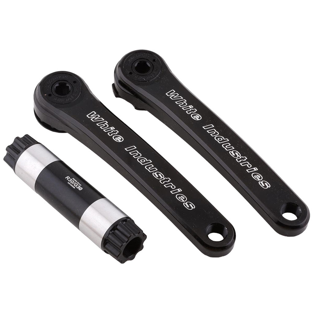 White Industries G30 Gravel Cranks 30mm Spindle 170mm Black