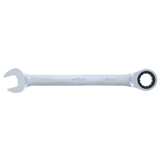 Wiha Tool Combination Ratchet Wrench 15mm