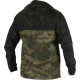 Men's Green Camo Windbreaker