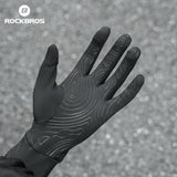 Winter Cycling Gloves Windproof Touch Screen Non-Slip Fleece Lined