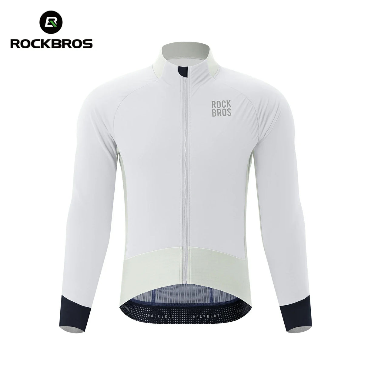 Winter Cycling Jacket Double-Layer Thermal Fleece
