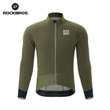 Winter Cycling Jacket Double-Layer Thermal Fleece
