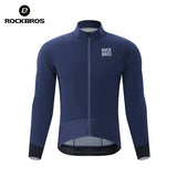 Winter Cycling Jacket Double-Layer Thermal Fleece