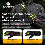 Winter Induction Heated Gloves Warm Windproof