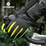 Winter Induction Heated Gloves Warm Windproof