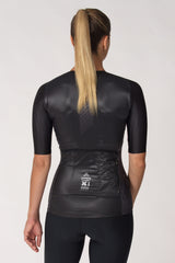 Women's Xenon X1 Black Pro Cycling Jersey