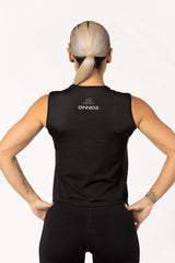 Women's Black Pro Running Base Layer