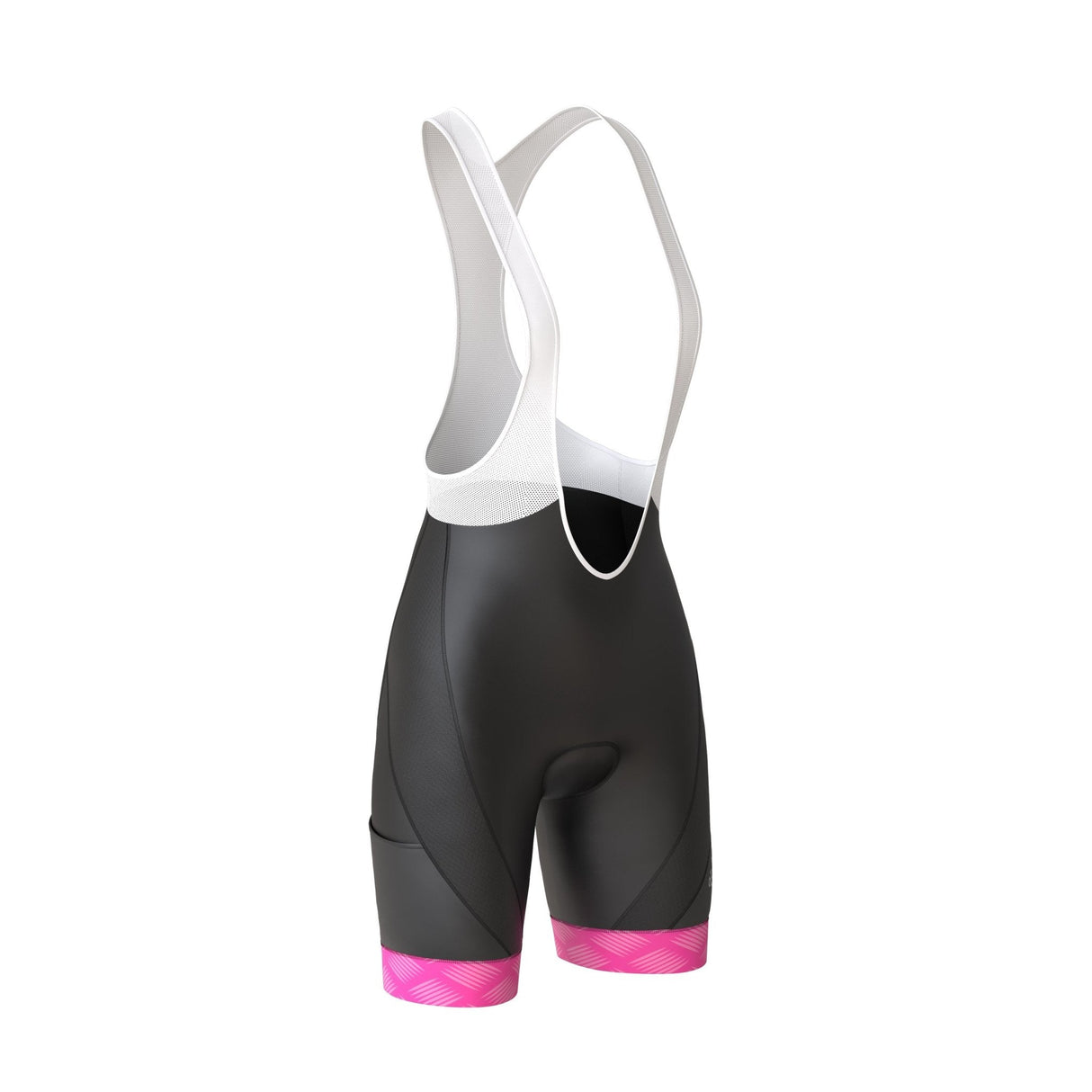 Women's Pro Series Pink Cycling Short Sleeve Jerseys / Bib Shorts