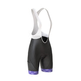 Women's Pro Series Purple Cycling Short Sleeve Jerseys / Bib Shorts