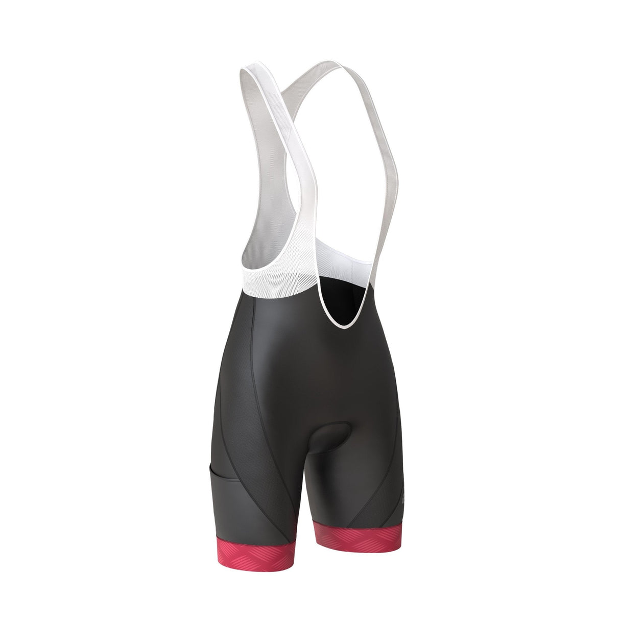 Women's Pro Series Red Cycling Short Sleeve Jerseys / Bib Shorts
