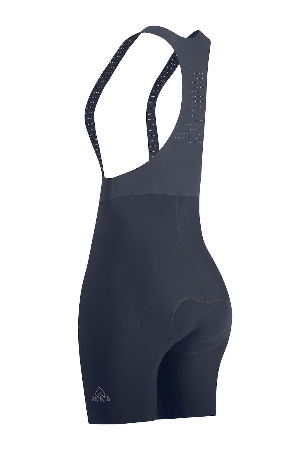 Women's Seamless Gray Pro Cycling Bib Shorts