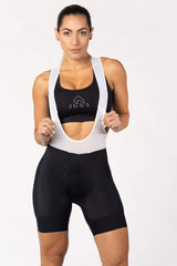 Women's Smooth Black Expert Cycling Bib