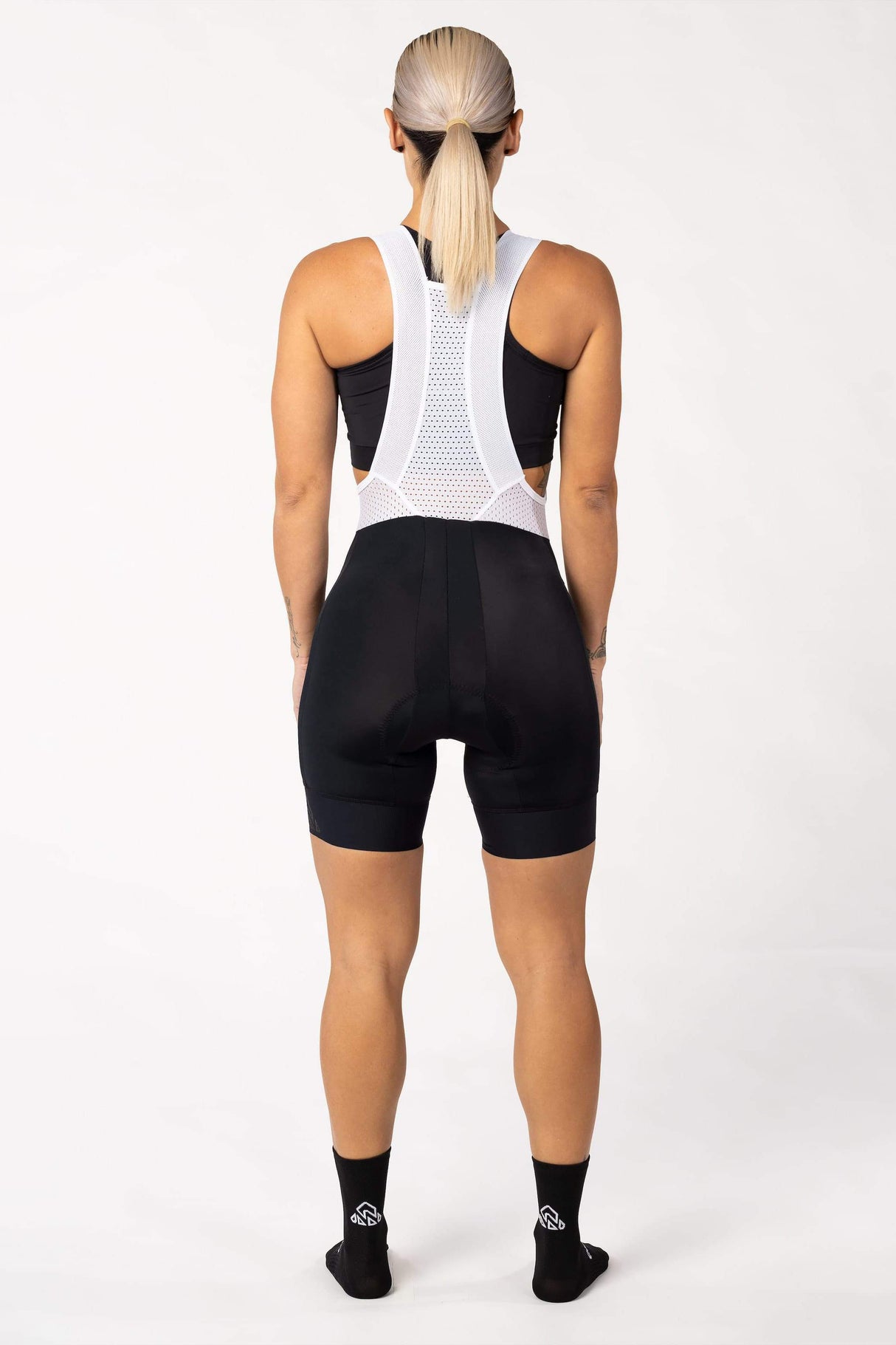 Women's Smooth Black Expert Cycling Bib